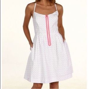 Lilly Pulitzer Alexi Resort Pink Polka Dot Dress